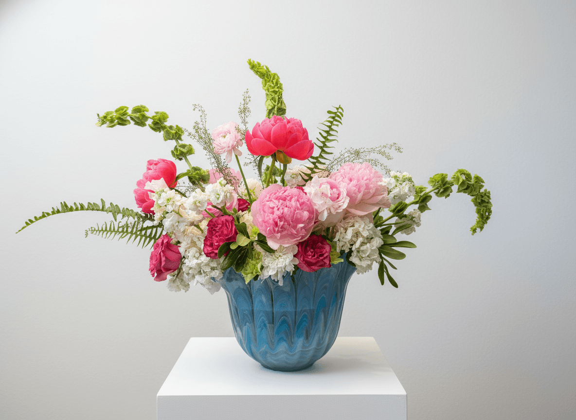 Flowers on table